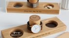 Support en bois pour montre et accessoires