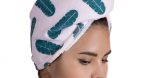 Serviette turban pour cheveux en microfibres